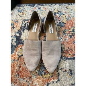 Steve Madden Khai Tan Suede D'orsay Flats, 6.5